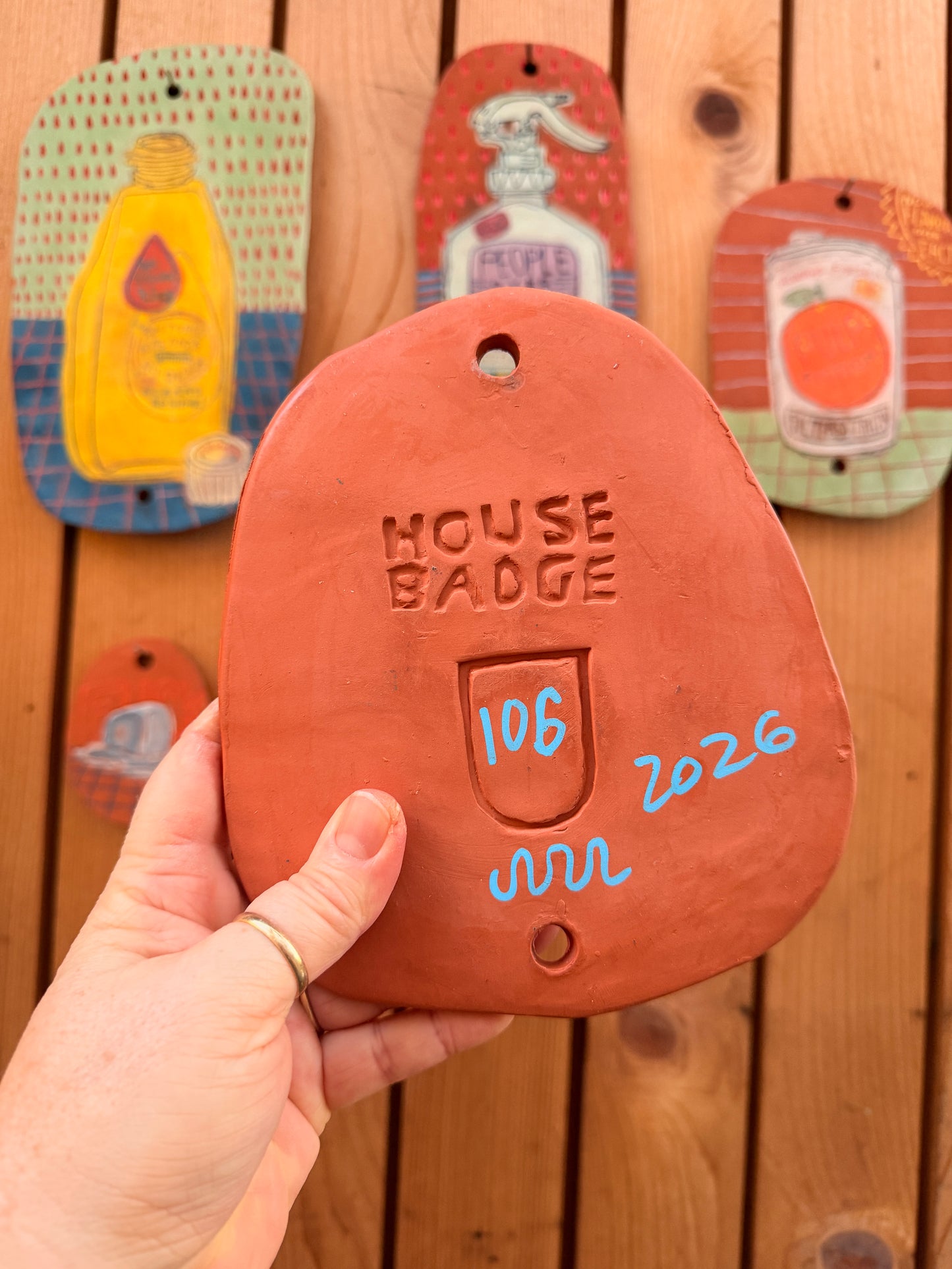 House Badge #106