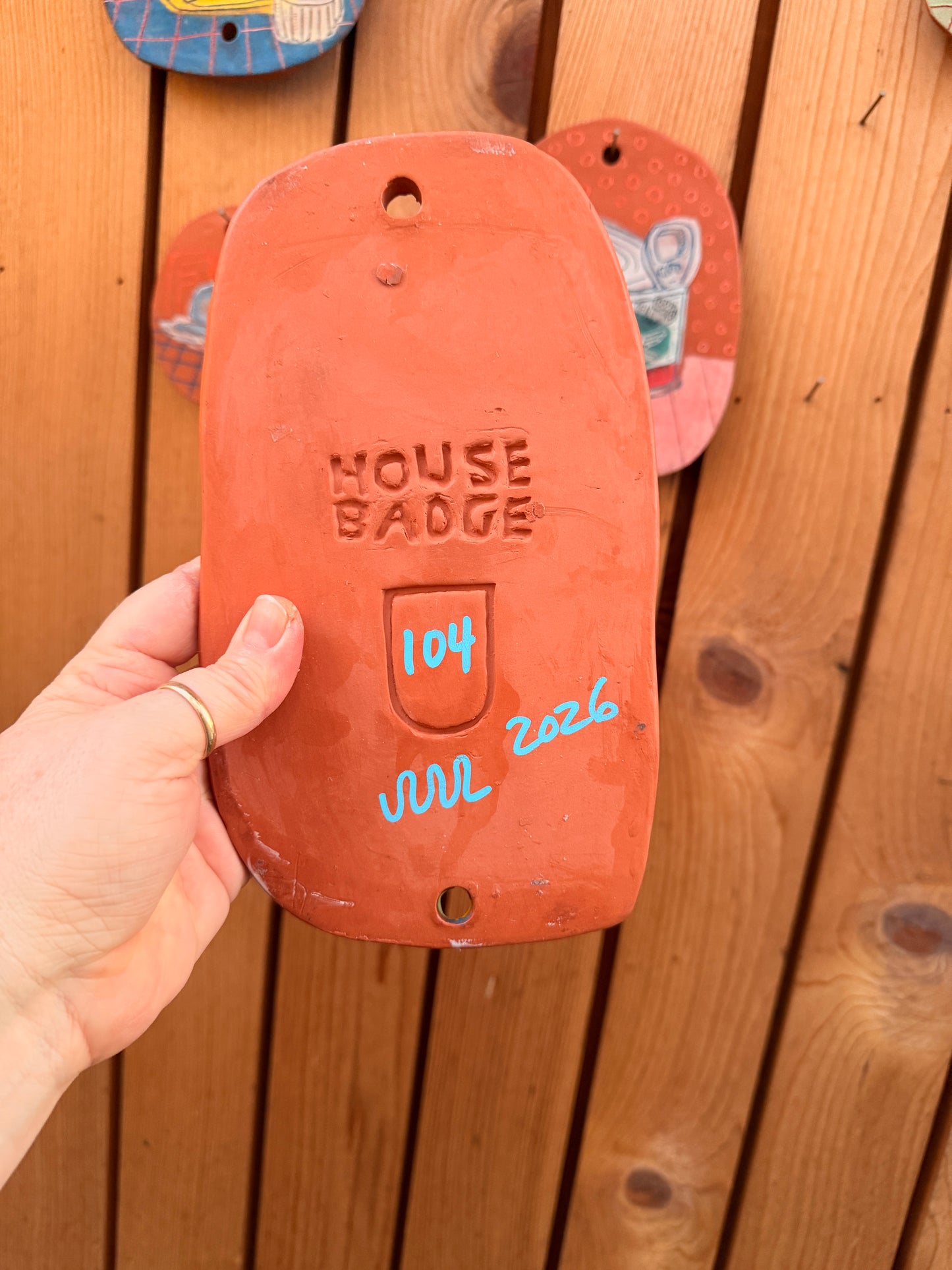 House Badge #104