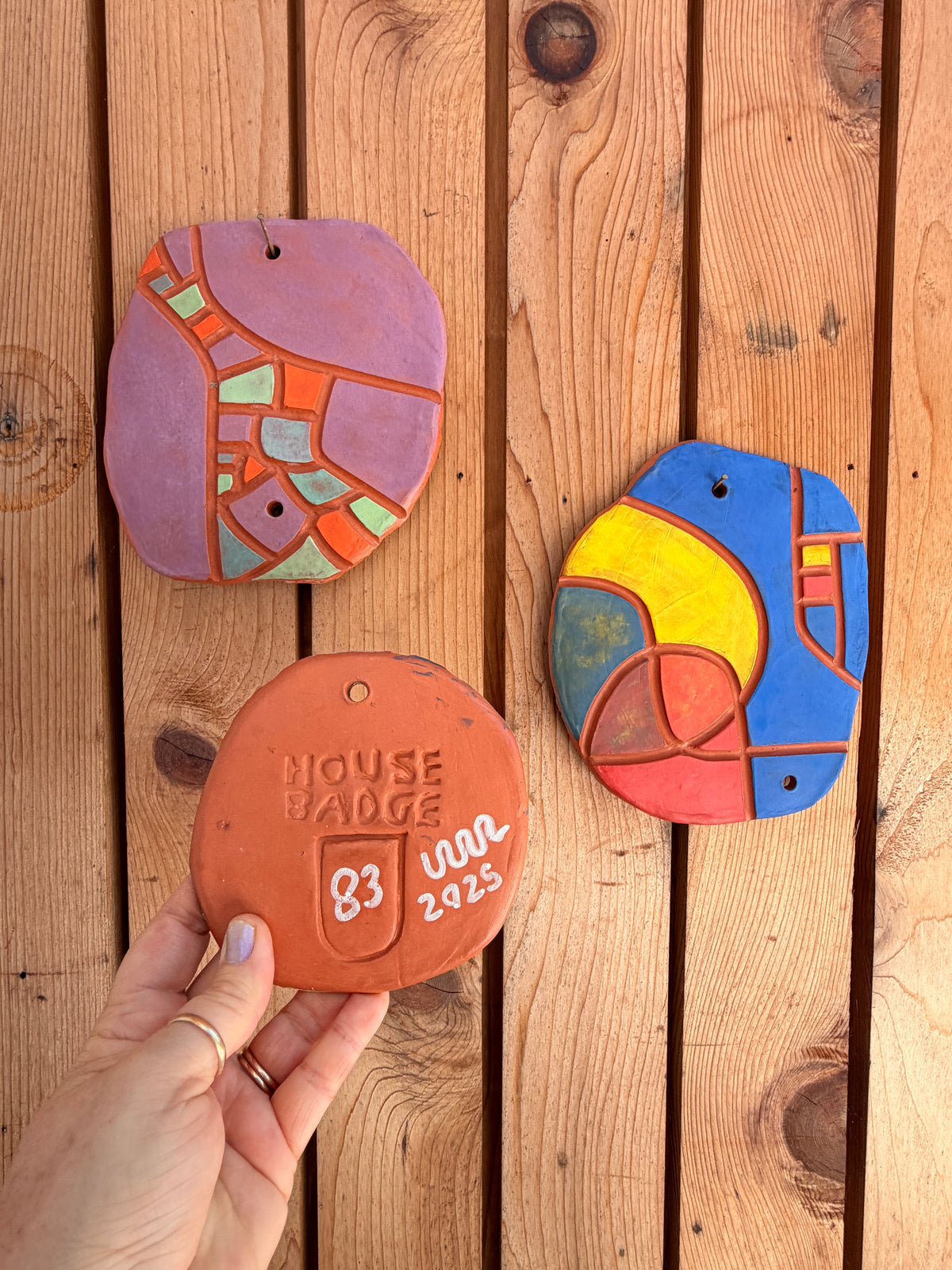 House Badge trio